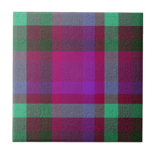 Plaid With Pattern Tile