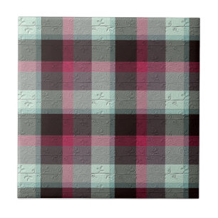 Plaid With Pattern Tile
