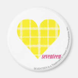 Plaid Yellow 2 Magnet