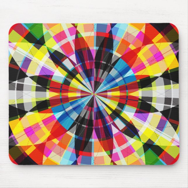 Plaiditude Argyle Mouse Mat (Front)