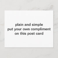 plain and simple