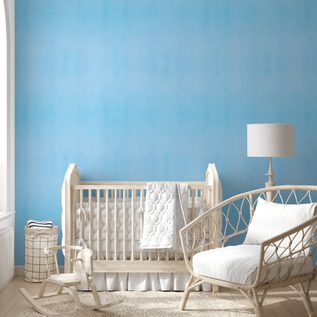 Plain baby blue colour with subtle uneven texture wallpaper (Kids)