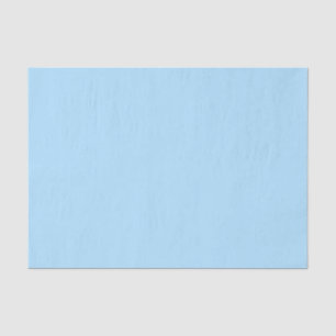 Plain Baby Blue Solid Colour Tissue Paper