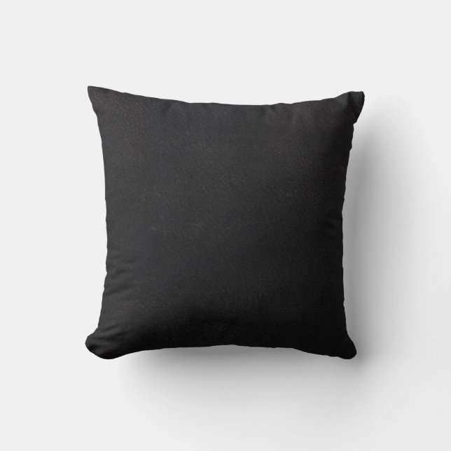 plain black, cheapest black, best selling black cushion (Front)