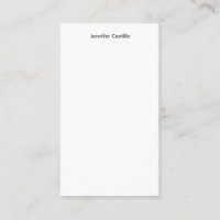 Plain Black White Minimalist Modern