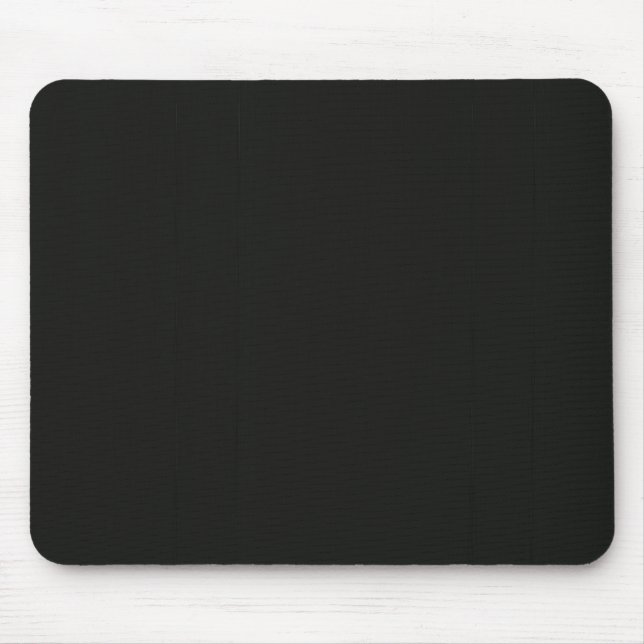 Plain Blank Black Grey DIY add quote text photo Mouse Mat (Front)