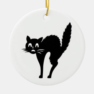 Plain Blank Red Shades DIY add text quote photo Ceramic Tree Decoration