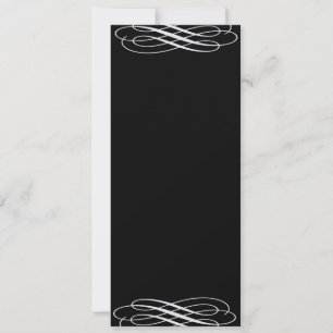 Plain Blank Silvery Ribbons