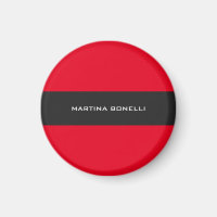 Plain Clean Red Grey Stripe