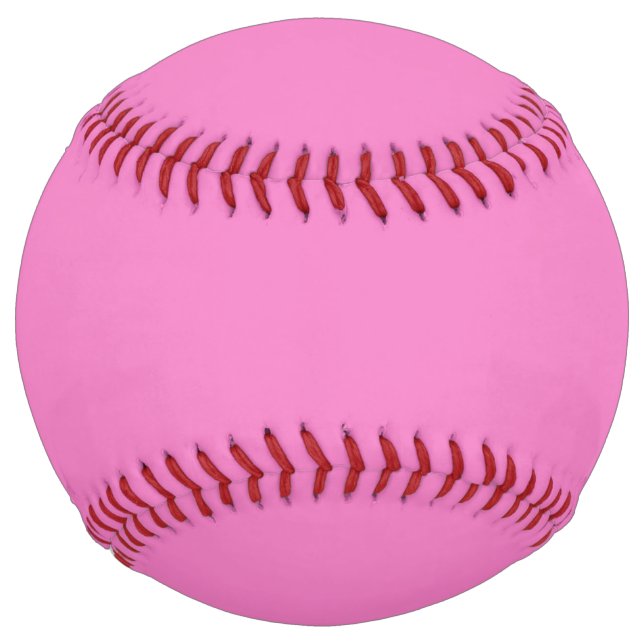 Plain color hydrangea pink softball (Front)