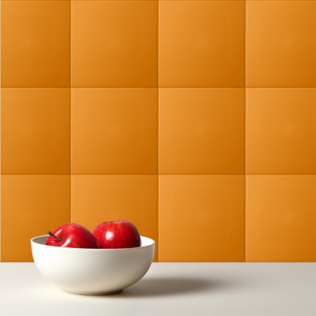 Plain colour dull orange tile (Creator Uploaded)
