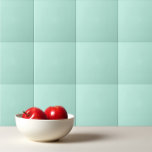 Plain colour seafoam pale turquoise mint tile<br><div class="desc">Plain colour sea foam pale turquoise mint design.</div>