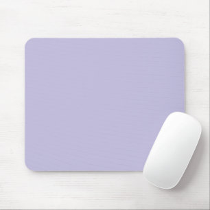 Plain colour solid heather pastel purple mouse mat