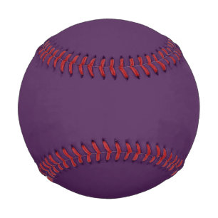 Plain colour solid midnight dark purple baseball