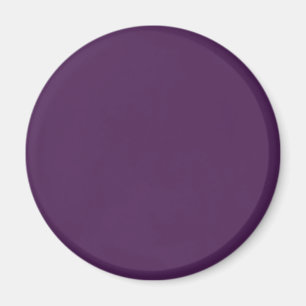 Plain colour solid midnight dark purple magnet