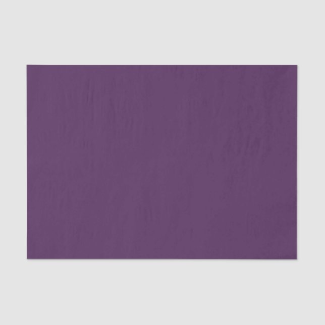 Plain colour solid midnight dark purple tissue paper (Front)