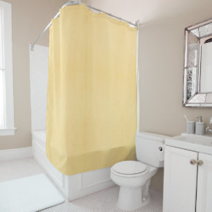 Plain corn silk yellow colour with subtle texture shower curtain