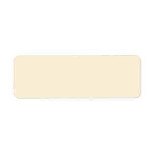 Plain cream or ivory background blank custom label