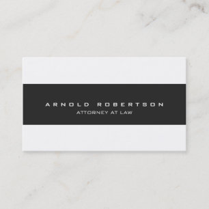 Plain Creative Trendy Professional Business Card