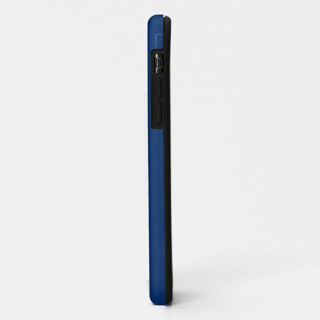 Plain Dark Blue iPhone 5/5S Case (Back/Left)