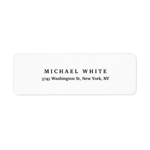 Plain Elegant Classical Minimalist Simple
