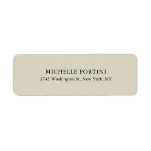 Plain Elegant Classical Simple