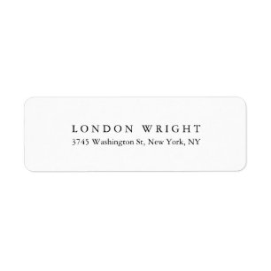 Plain Elegant Classical Trendy Black White