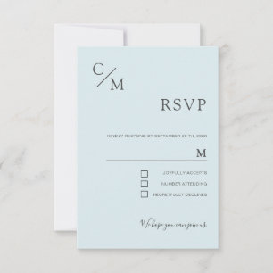 plain elegant monogram