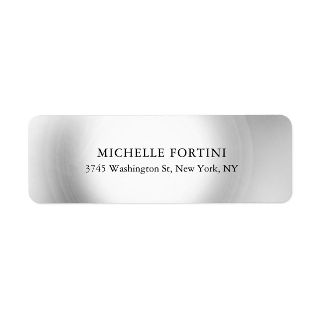 Plain Elegant Simple Modern Grey (Front)