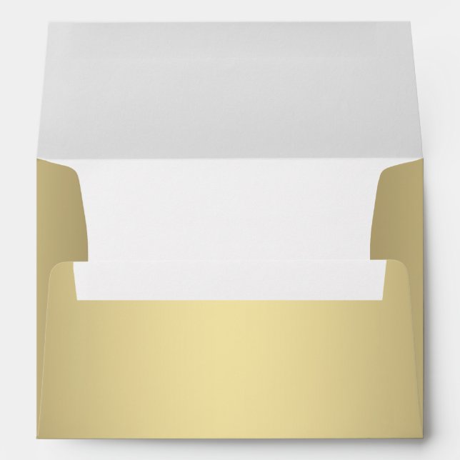 Plain Gold Linen Envelopes (Back (Bottom))