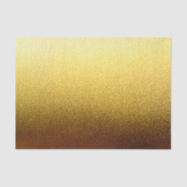 Plain Gold Subtle Glitter for All Purpose Tissue Paper (Front)