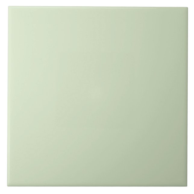 Plain Green Colour Name Security Tile (Front)