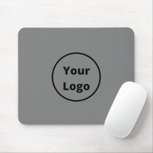 Plain grey mouse mat