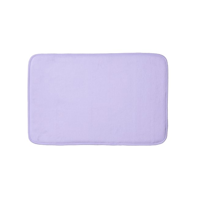 Plain Lavender Bath Mat (Front)