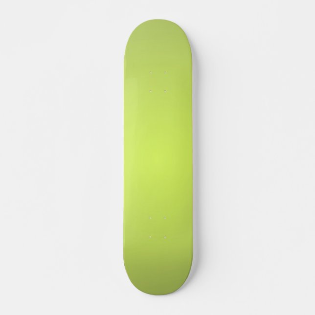 Plain Lemon Lime Skateboard (Front)