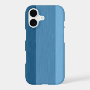 Plain Light Sky Blue and Steel Blue Stripes