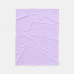 Solid Lilac Blankets & Personalised Blankets | Zazzle UK