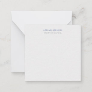 Plain Minimal Professional Card