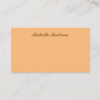 Plain Minimalist Modern Calligraphy Enclosure Card