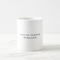 Plain Minimalist Professional Attorney at Law