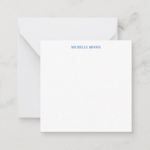 Plain Modern Minimalist Name Card