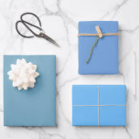 Plain Moonstone Little Maya Blue Shades 3 Tones Wrapping Paper Sheet<br><div class="desc">Dive into the essence of sophistication with our Plain Moonstone Little Maya Blue Shades Wrapping Paper. This trio of Moonstone Blue, Little Boy Blue, and Maya Blue hues creates a harmonious blend that speaks volumes. Elevate your gift presentations, making each moment memorable. Unveil the art of giving with a touch...</div>
