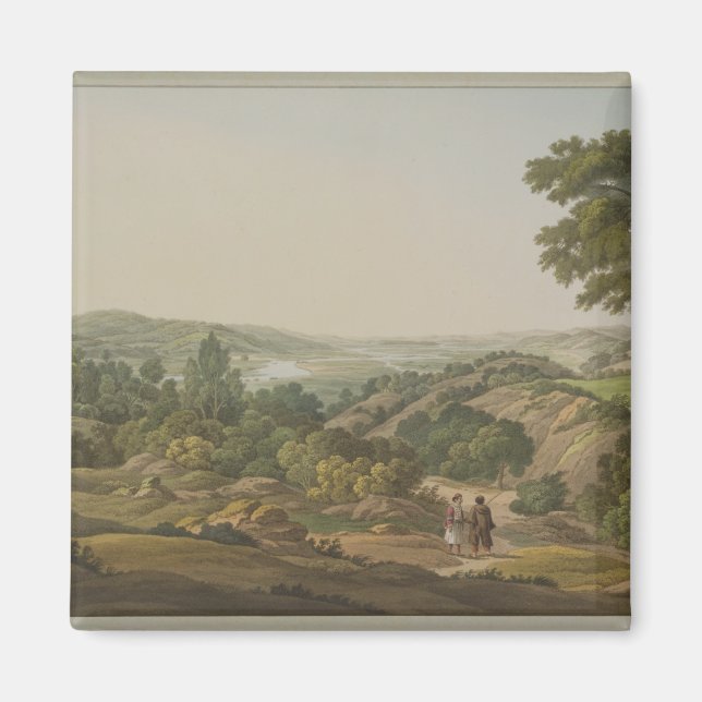 Plain of Olympia, plate 6 from Part 1 of 'Views in Magnet (Front)