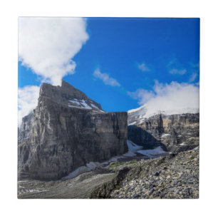 Plain of Six Glaciers Lake Louise Alberta Canada Tile