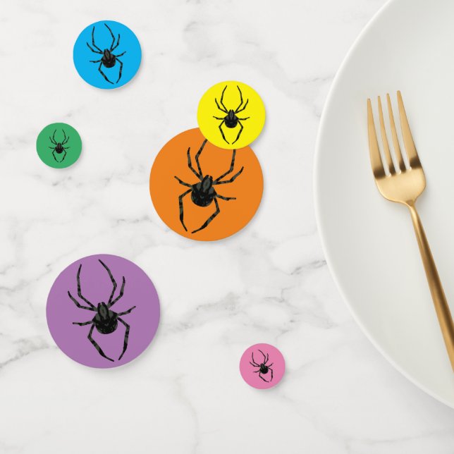 Plain Old Spider Confetti (Group)