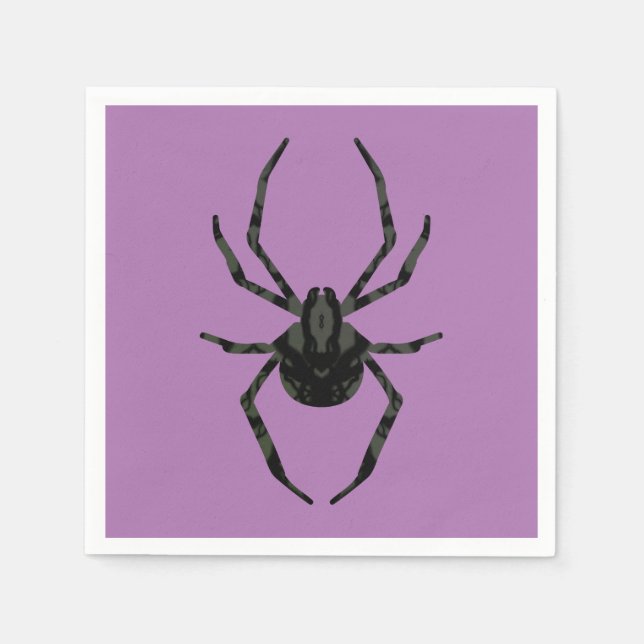 Plain Old Spider Napkin (Front)