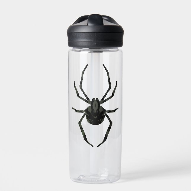 Plain Old Spider Water Bottle (Front)
