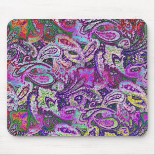 Plain Paisley 4 Mouse Mat