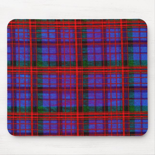 Plain Plaid 3g Mouse Mat (Front)