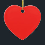 Plain RED : Buy BLANK or Add TEXT n IMAGE lowprice Ceramic Tree Decoration<br><div class="desc">Style: Heart Ornament Capture wonderful family memories with a personalised ceramic ornament. Add your favourite photos, images and personal message to both sides of this ornament. A strand of gold thread makes it easy to display this fantastic keepsake. Height: 3 inches Width: 2.8 inches Weight: 1.375 ounces Full-colour, full-bleed printing...</div>